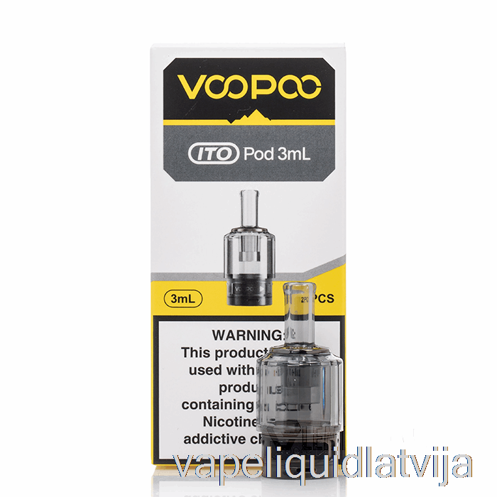 Voopoo Ito Rezerves Pods 0,7ohm Ito Pods Vape šķidrums